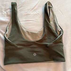 lululemon athletica Green Performance Sports Bra